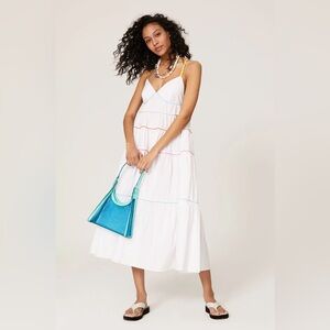 Staud White Cleo Dress